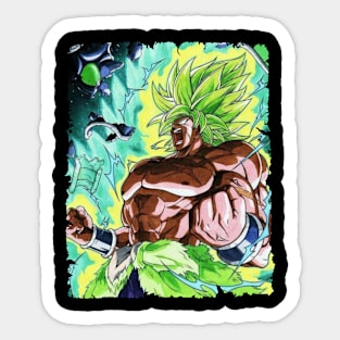 BROLY MERCH VTG Sticker